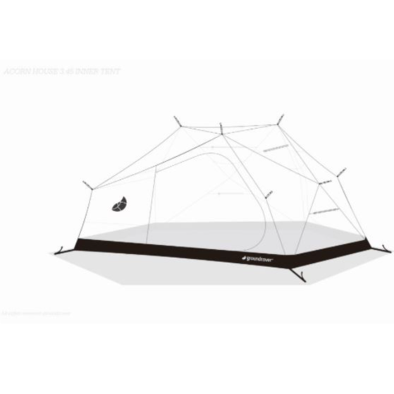 GORI OUTDOOR Ground Cover - Inner Tent for Acorn House 3.45 